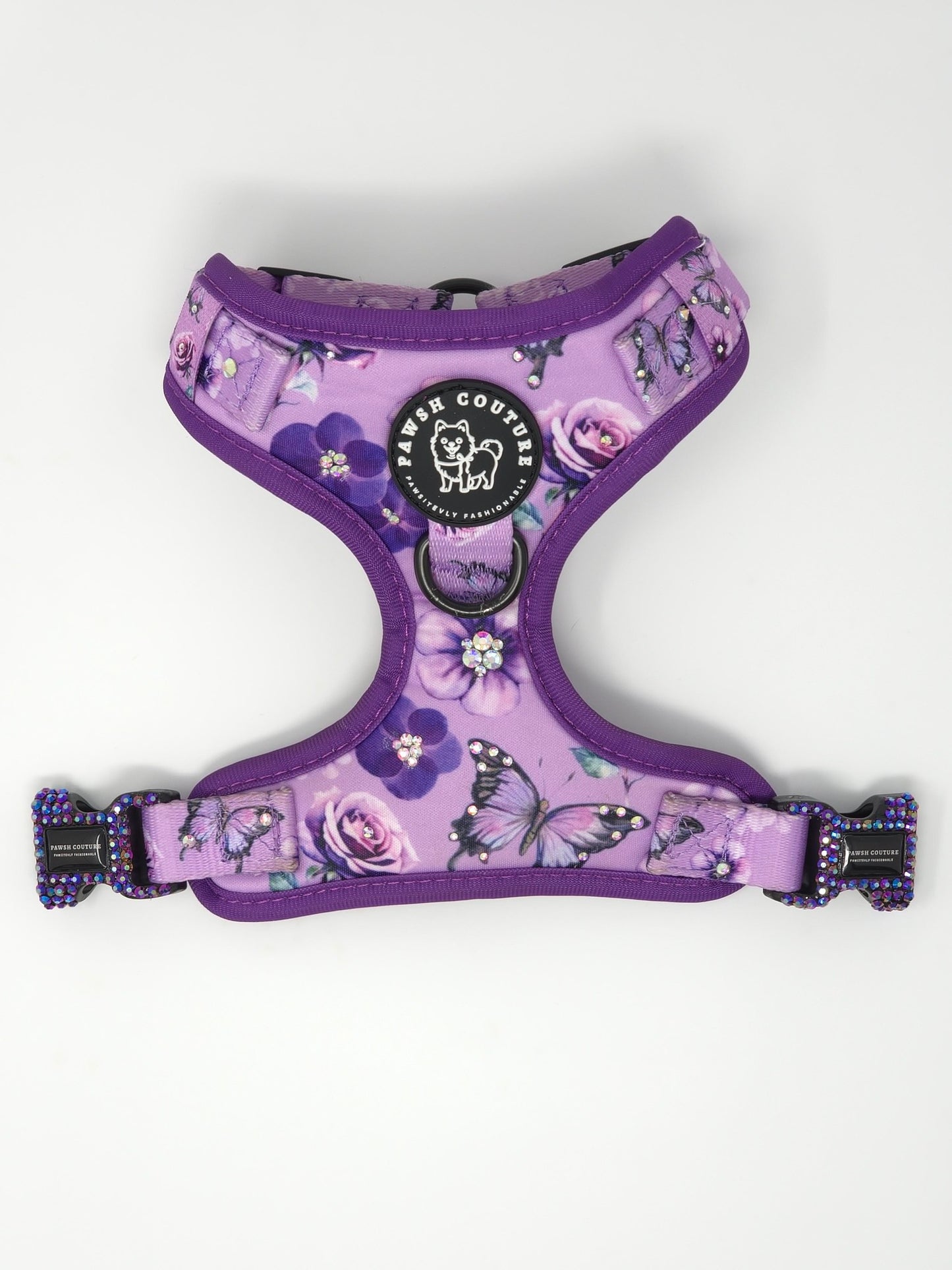 Pawsh Luxury Harness & Sailor Bow