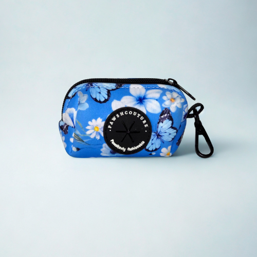 Sapphire Bloom Waste Pouch
