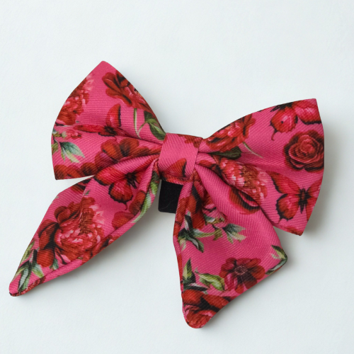 Crimson Eternal Bloom Sailor Bow