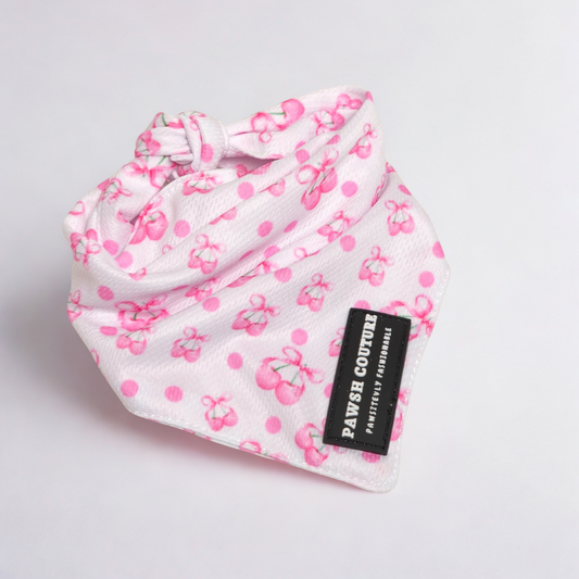 Pink-Aholic Cherry Bandana
