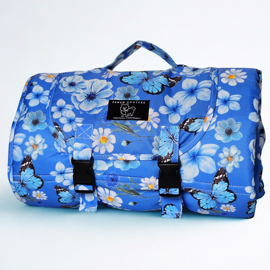 Sapphire Cielo Bloom Dog Lounger